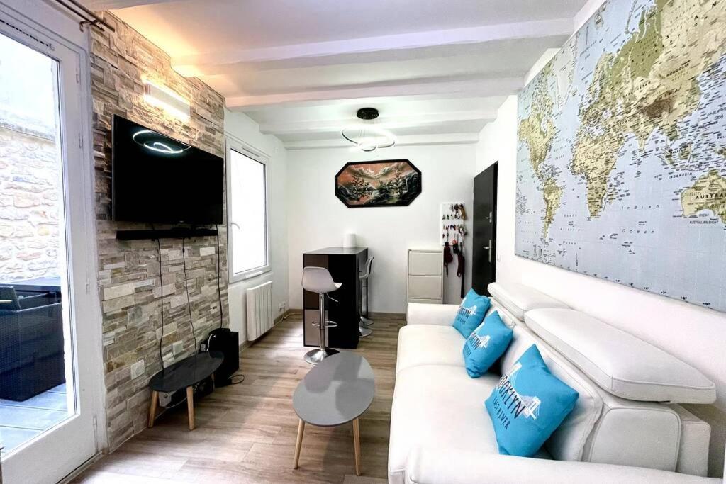 Exceptionnelle maison de ville ✧Cour privée ✧Métro Paris Extérieur photo
